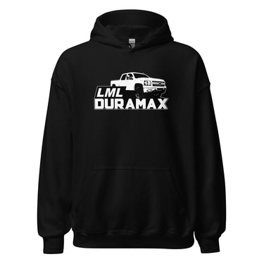 Early LML Duramax Truck Hoodie in black